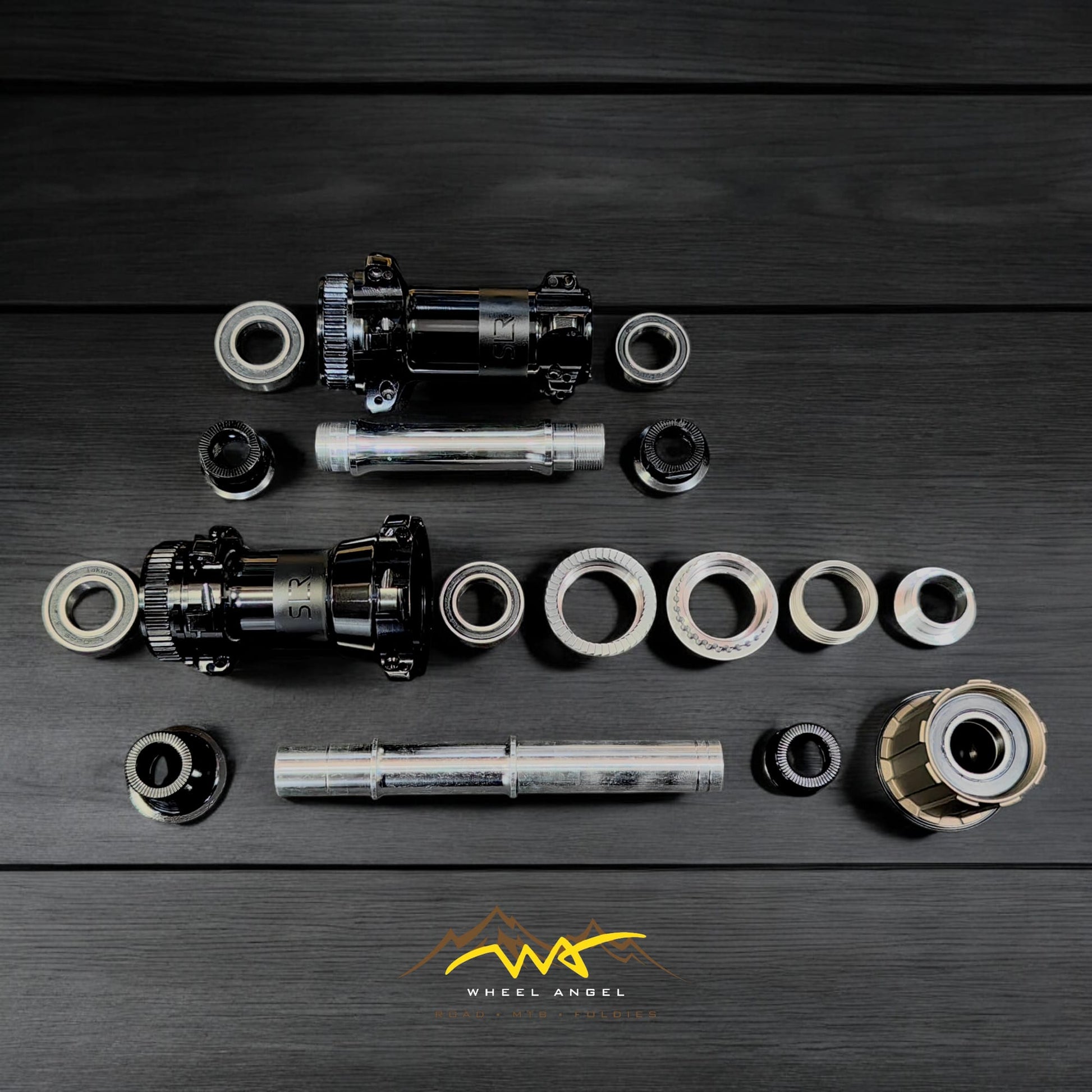 SLR Ratchet Centerlock Thru Axle Hubs